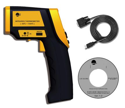 Infrared Thermometer with memory and software